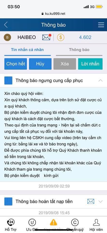Vạch trần nhà cái Thienhabet lừa đảo người chơi không lý do