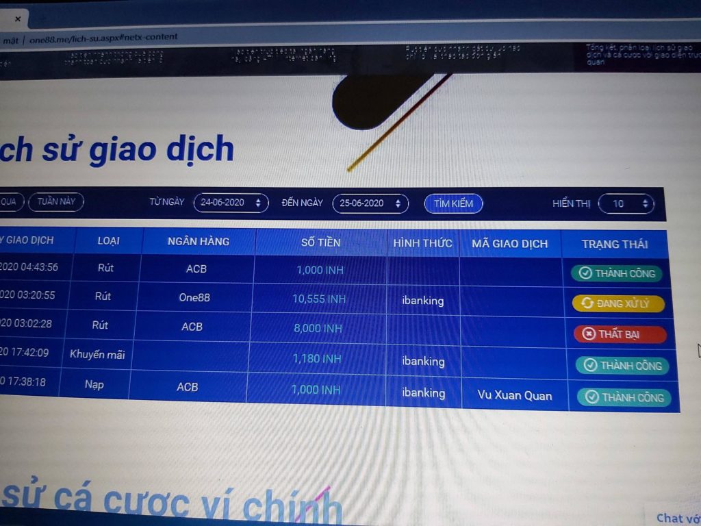 Lừa đảo thông tin ONE88-ảnh chụp màn hình