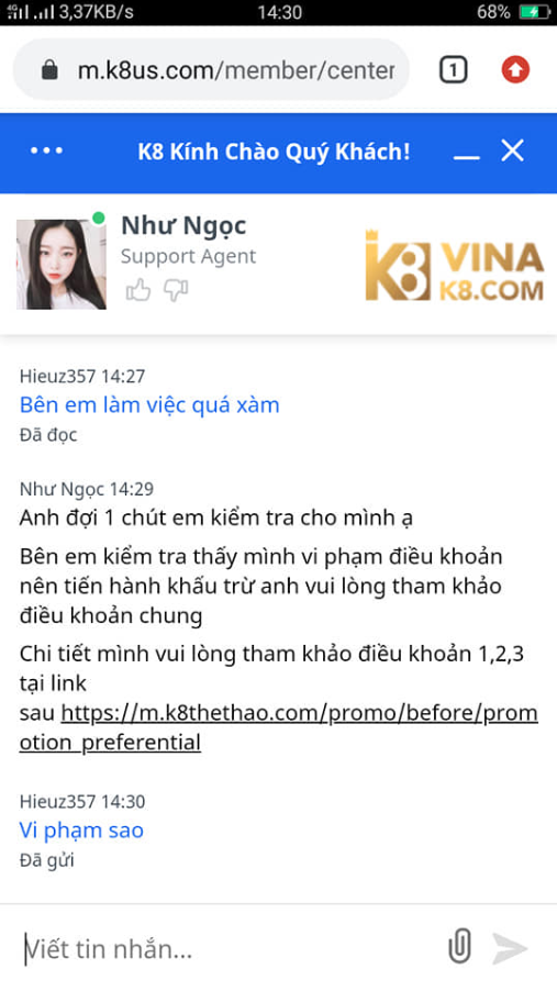 Chat <span class='marker'>có</span> <span class='marker'>hỗ trợ</span> K8 lừa đảo