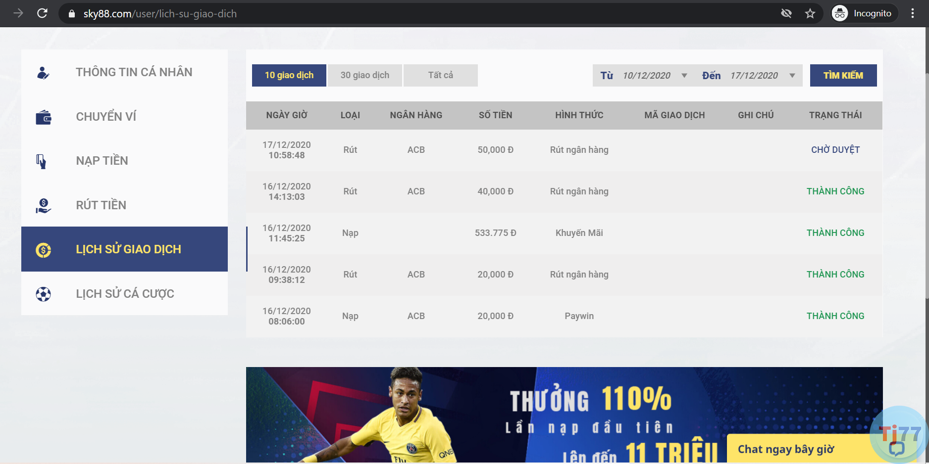 [Mới nhất] Nhà cái Sky88 lừa dối khách hàng 9