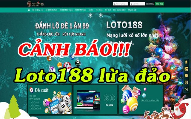 Loto188 Lừa đảo
