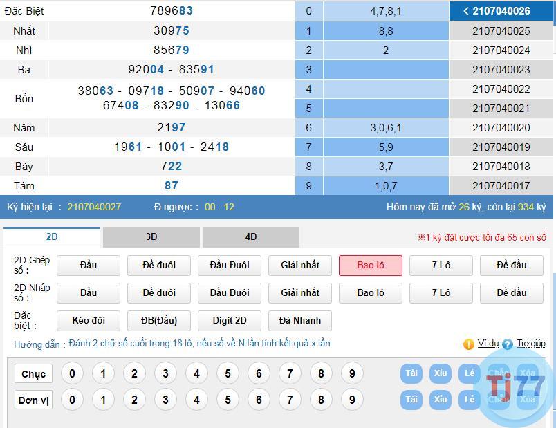 Cách chơi 18 LÔ BET và 27 LÔ BET