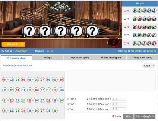 cách chơi game 539 bet