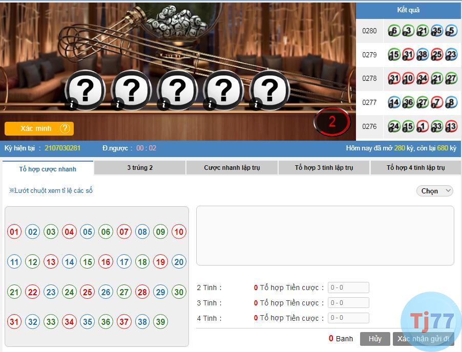 cách chơi game 539 bet