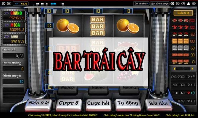 Bar trái cây