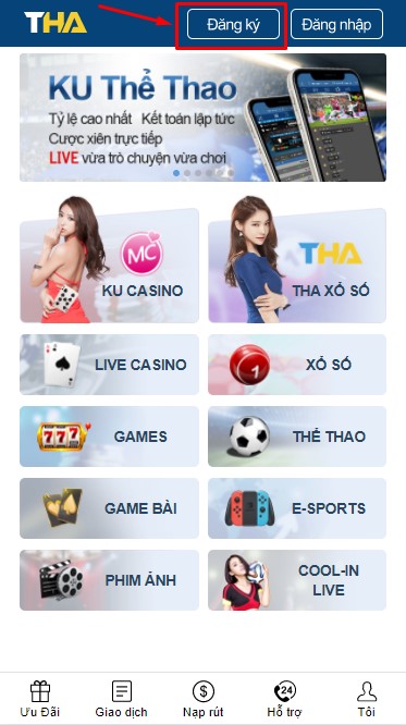 thienhabet và đăng ký thabet