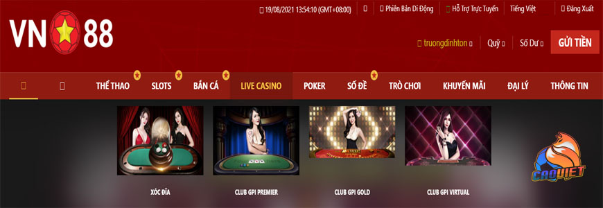 casino trên mạng uy tín