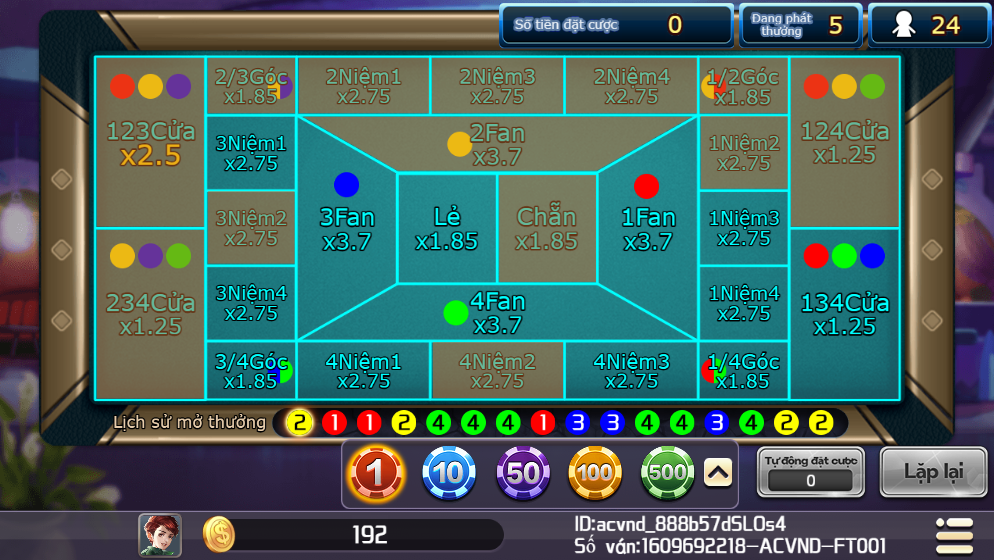 Game fan tan tại Rich888