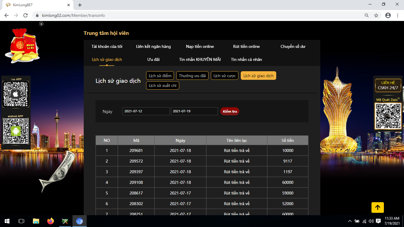 Kimlong99 lừa đảo người dùng gây phẫn nộ 61