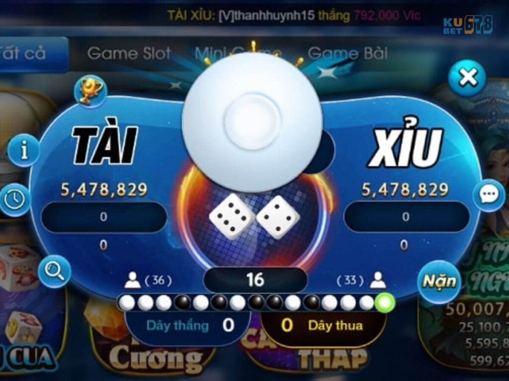 Tài xỉu Vc3777k link