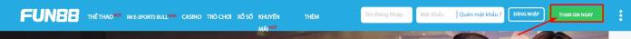Đăng ký tài khoản Fun88