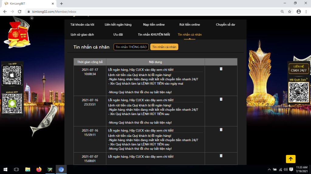 Kimlong99 lừa đảo người dùng, gây phẫn nộ 57