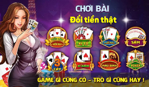 Trò chơi đánh bài đổi tiền thật là đặc sắc