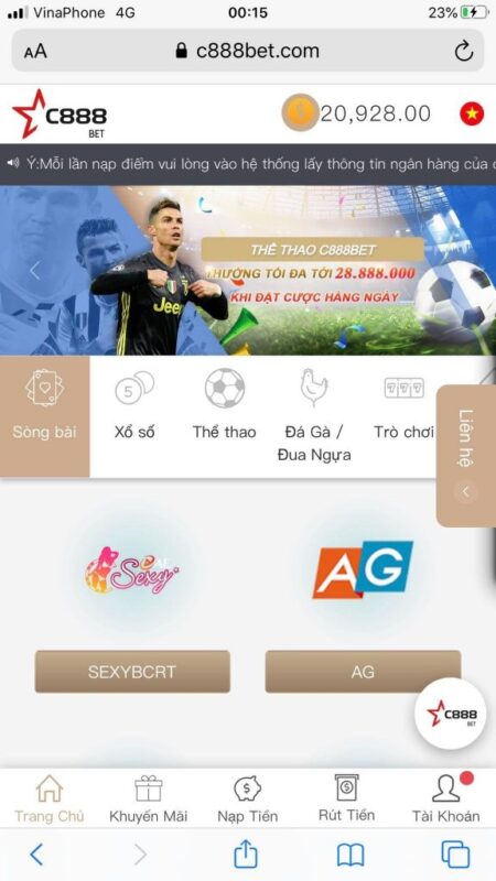 phốt C888Bet Lừa đảo