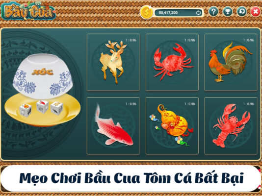 Bầu Cua Tôm Cá onlune