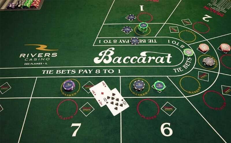 12 . trò chơi baccarat