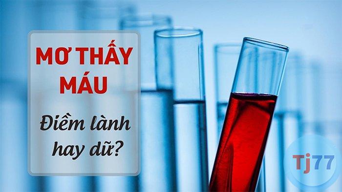 giấc mơ thấy máu
