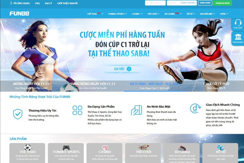 Nhà cái FUN88