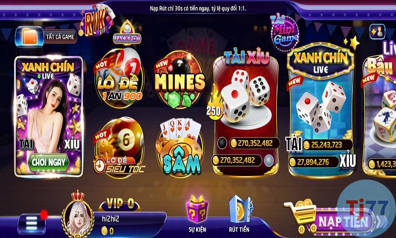 Game bài Rikvip